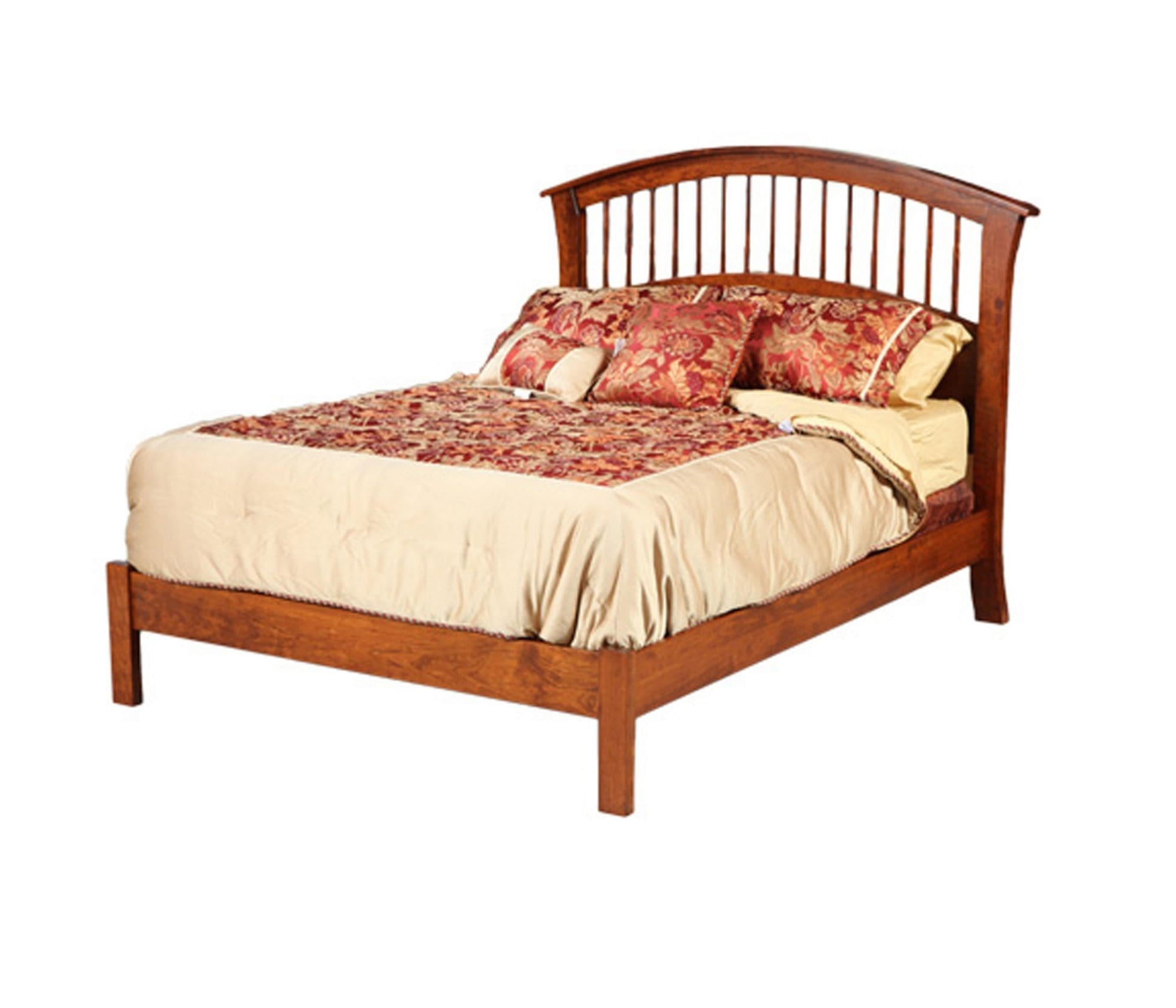 Rainbow Spindle Bed Kings Impressions