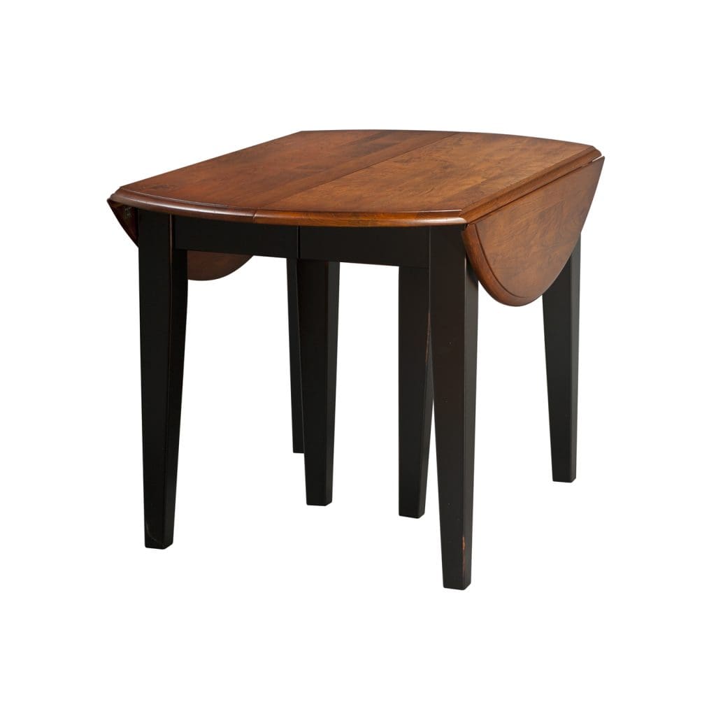 Round Dropleaf Table