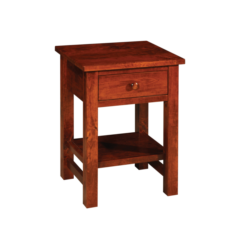 Cabin Creek One Drawer Open Nightstand