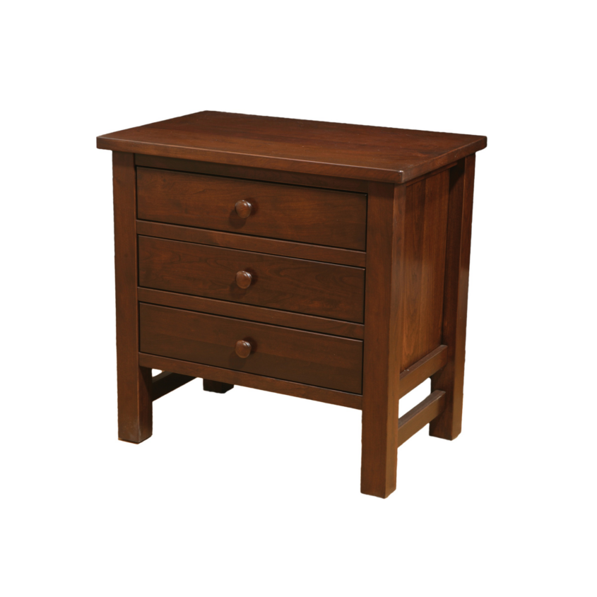 Cabin Creek Three Drawer Nightstand