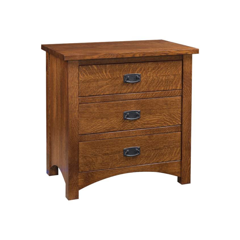 Claremont Three Drawer Nightstand