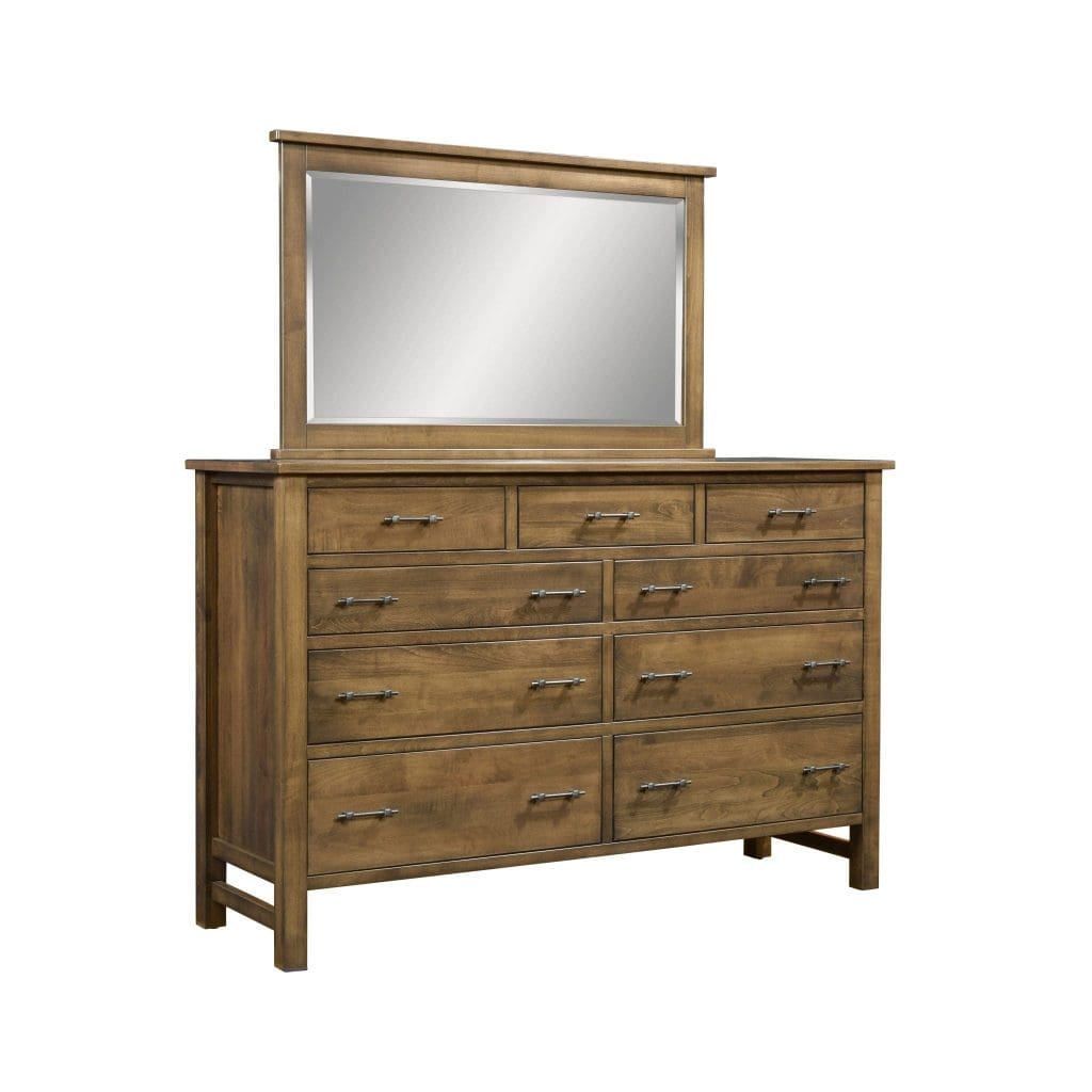 Cabin Creek Nine Drawer Dresser