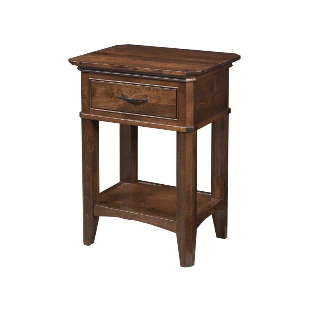 Hamilton One Drawer Open Nightstand with Shelf