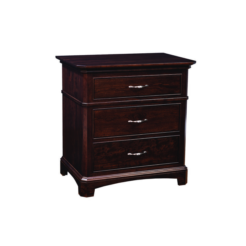 Hamilton Three Drawer Nightstand