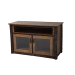 Hickory lodge 48 inch TV stand with storage