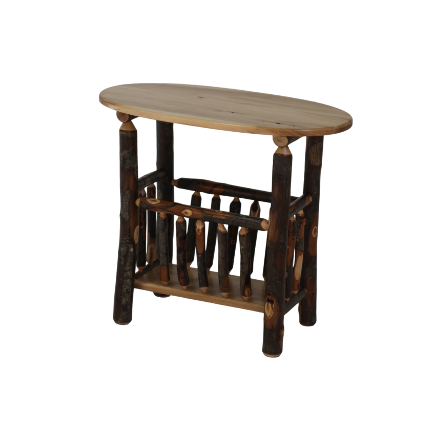 Lodge Oval End Table