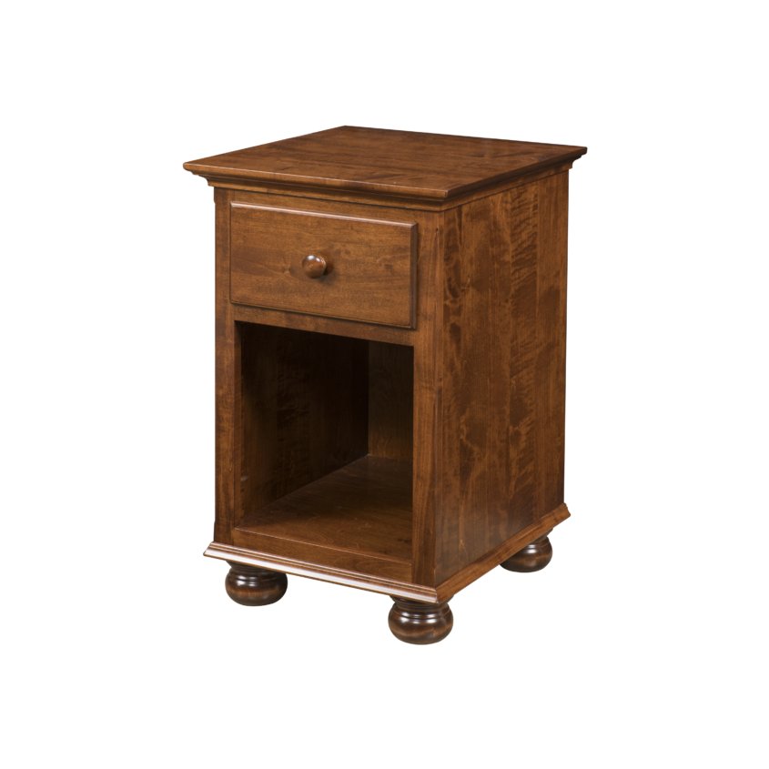 Luellen One Drawer Open Nightstand