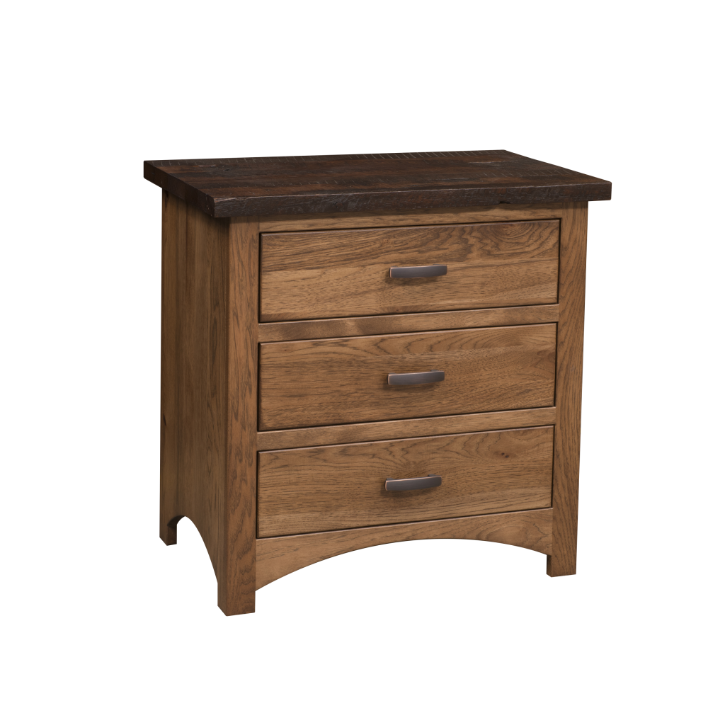 Manhattan Nightstand with Three Drawers