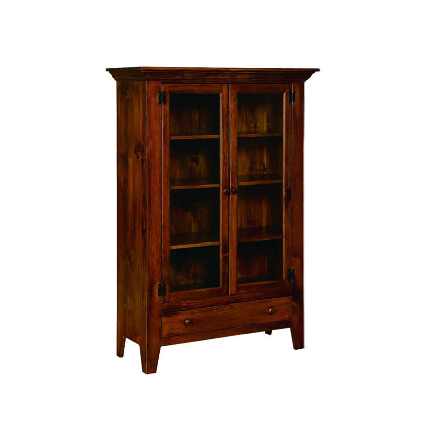 Double Jelly Cupboard with Glass Doors