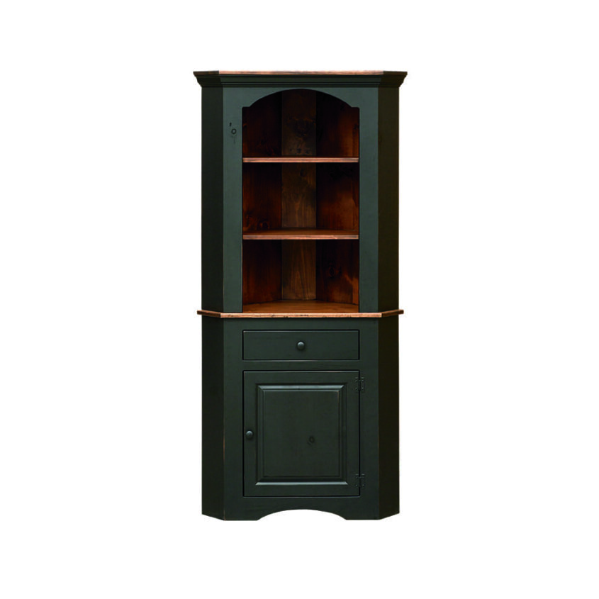 Corner Cupboard with Drawer