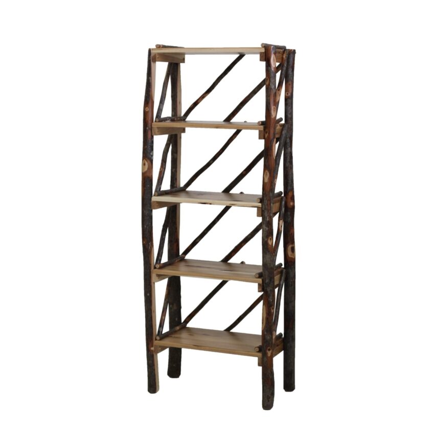 Lodge 5 Tier Open Bookshelf