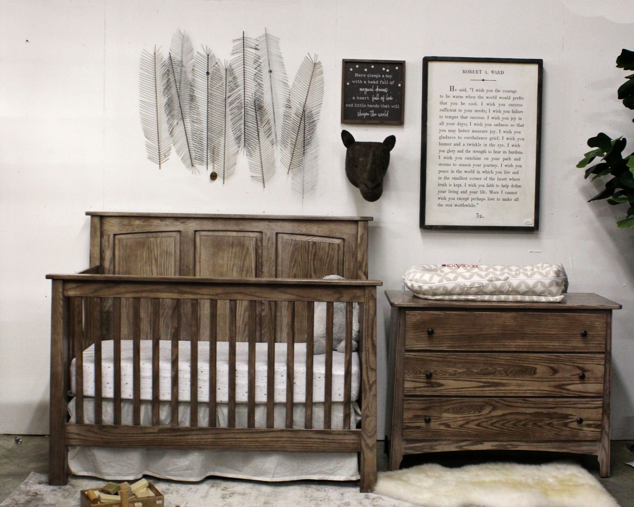 Kings Acres Shaker Crib Set