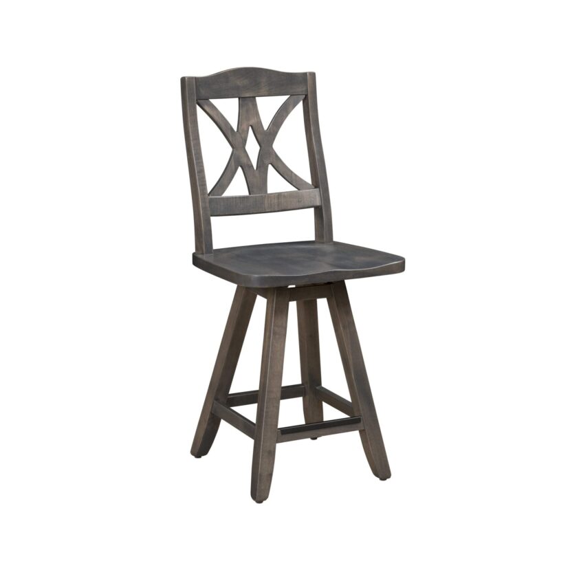Keyes to Comfort Swivel Barstool