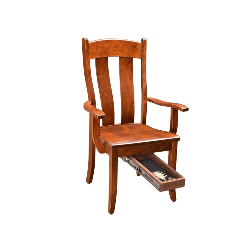 Fort Knox Arm Chair with Quick Drawer