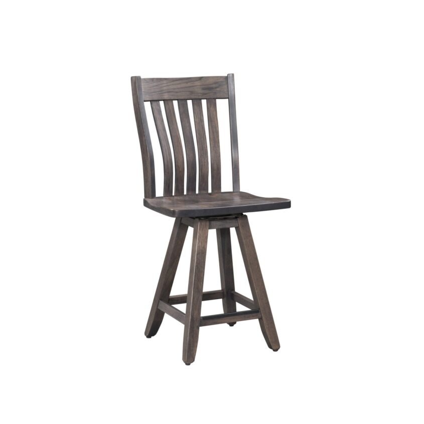 Sutter Mills Swivel Barstool
