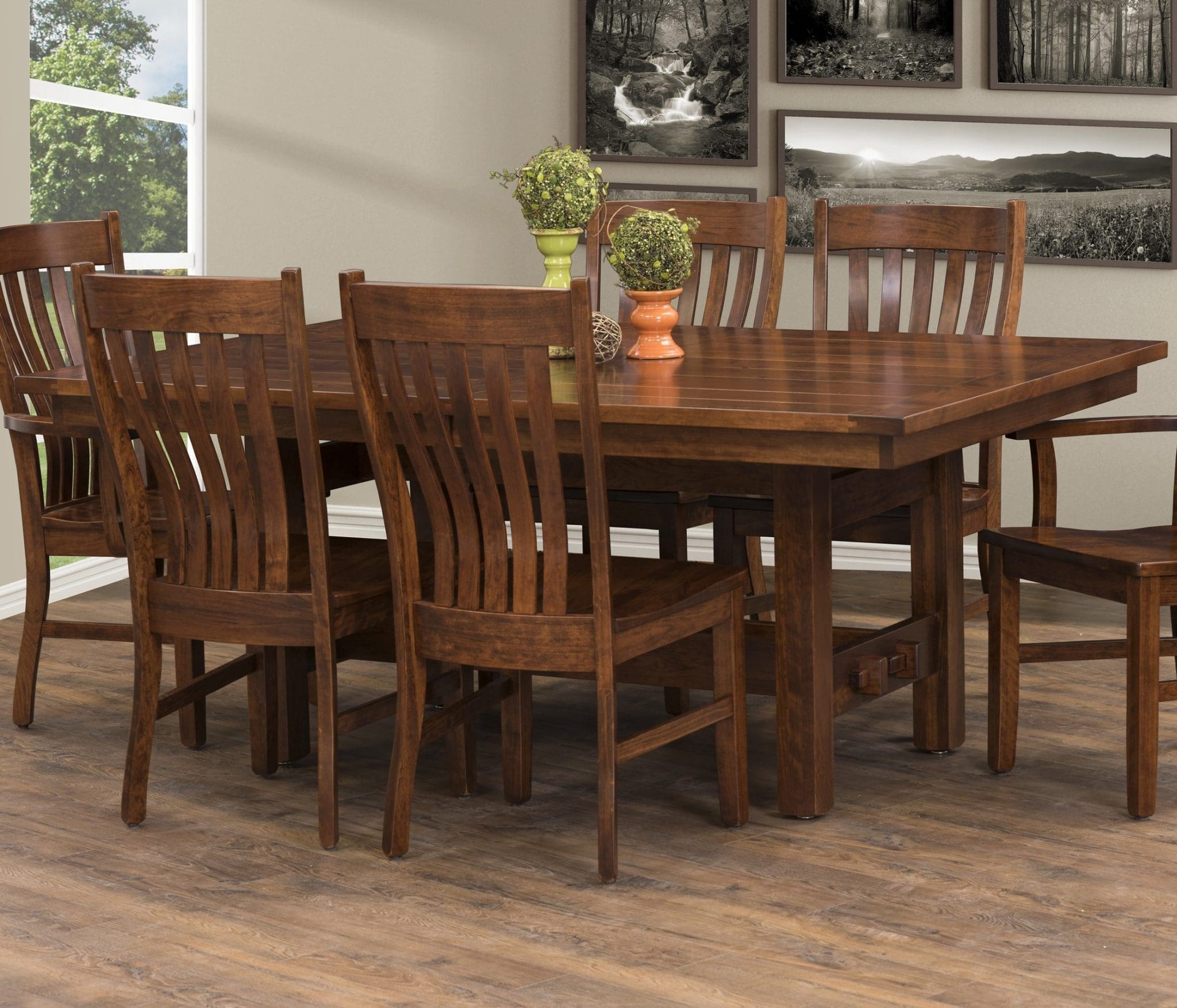 Sutter Mills Trestle Table – Kings Impressions