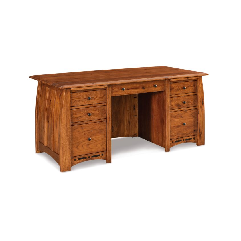 Boulder Creek Double Pedestal Desk