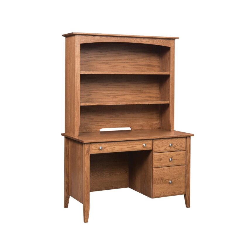 Hampton Kneehole Desk with Kneehole Hutch