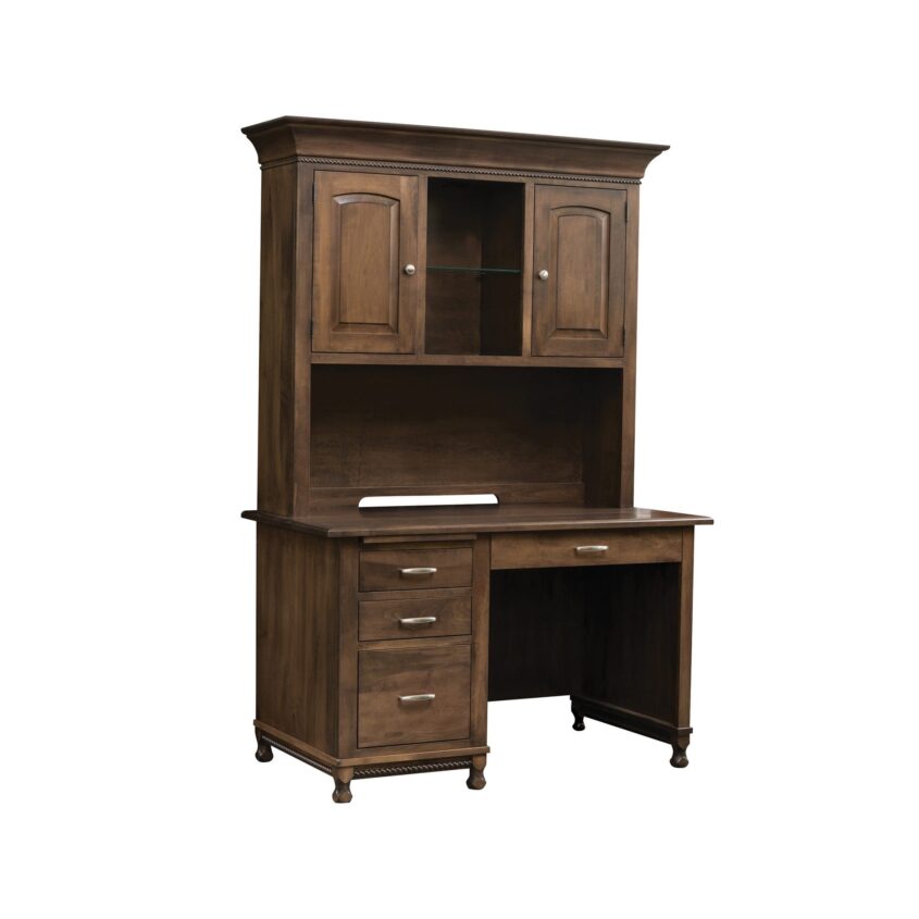 Henry Stephens Kneehole Desk with Kneehole Hutch
