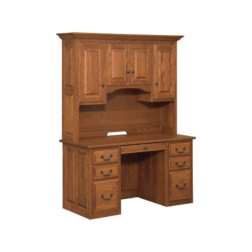 Kingston 60 in. Executive Desk with Hutch Top