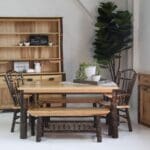 Rustic lodge Dining Scene