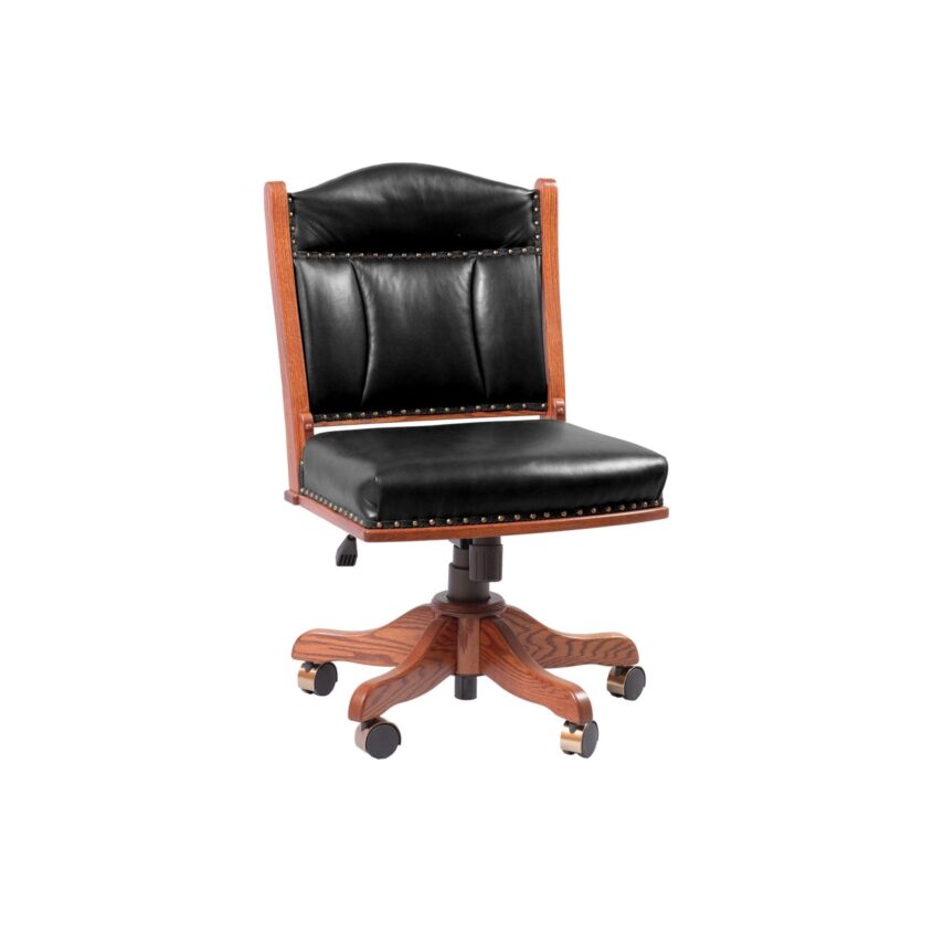 Side Desk Chair with Low Back