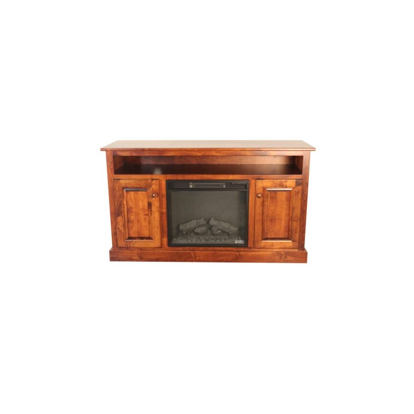 Traditional TV Stand with 23 in. Fireplace