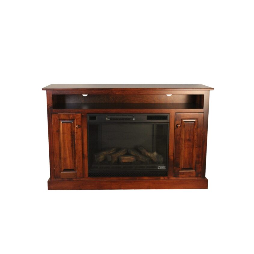 Traditional TV Stand with 28 in. Fireplace