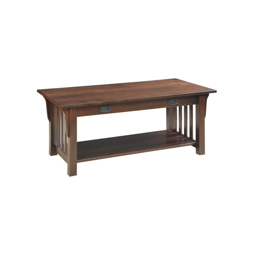 Mission Coffee Table with Drawer