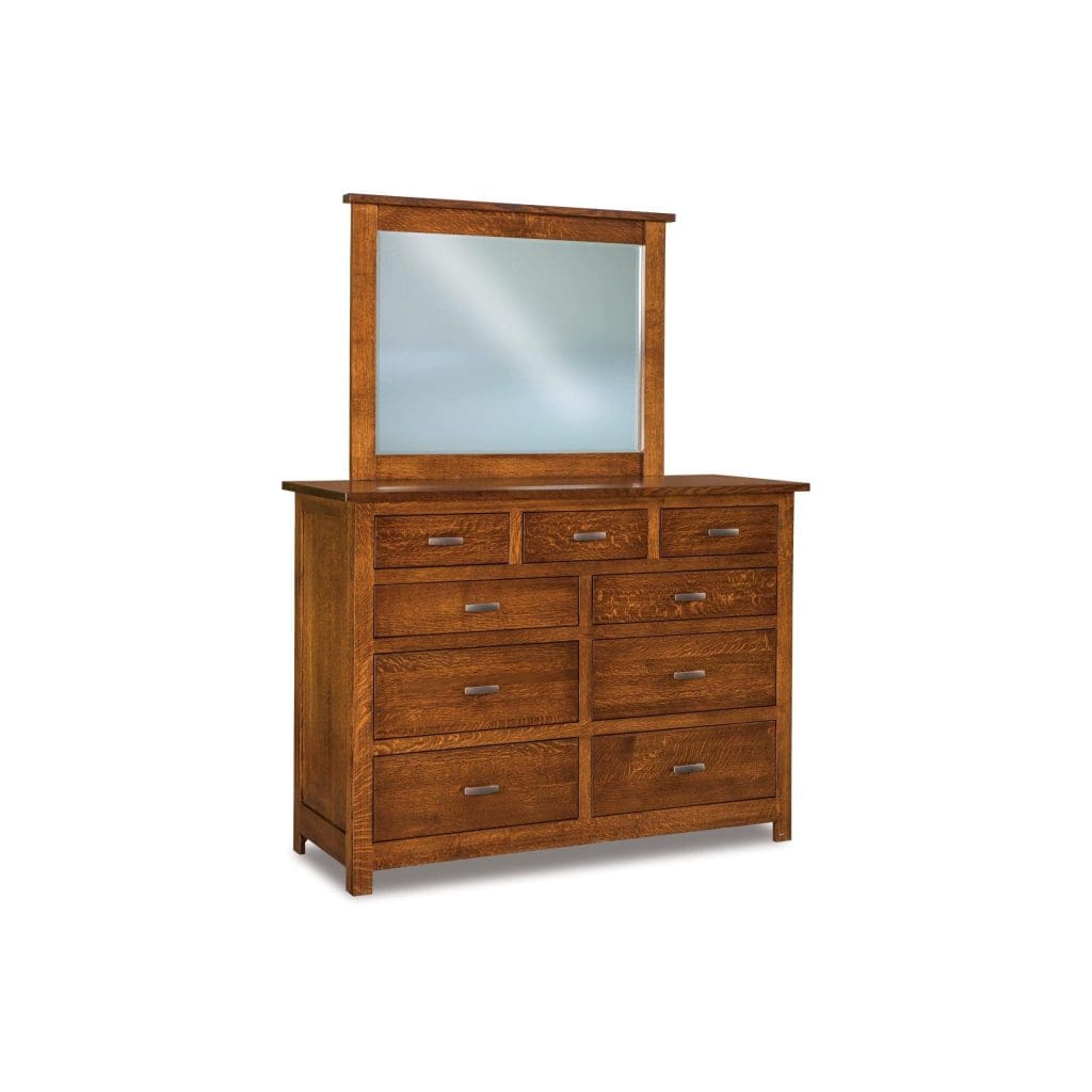 Flush Mission Nine Drawer Dresser