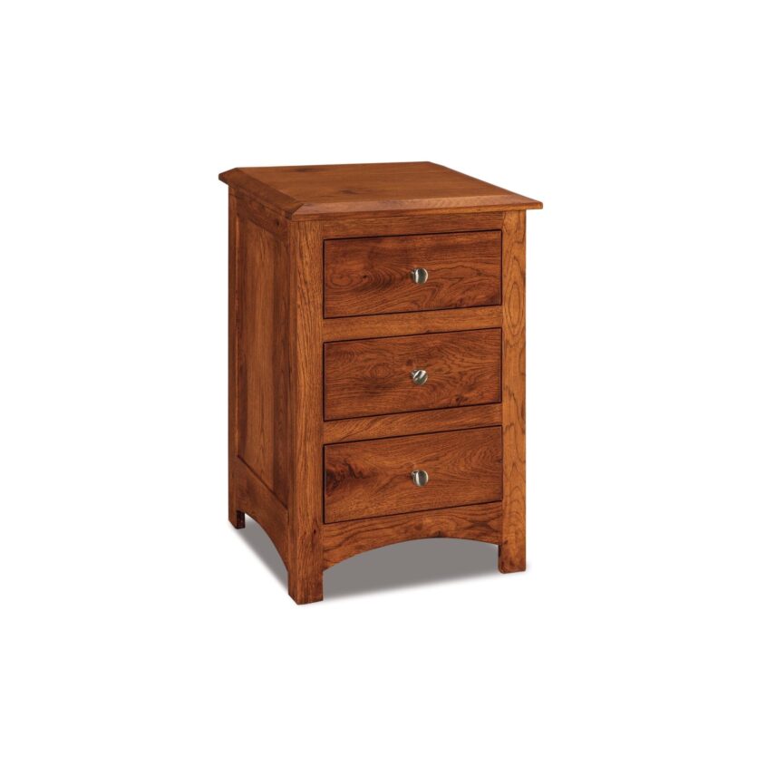 Finland Three Drawer Nightstand