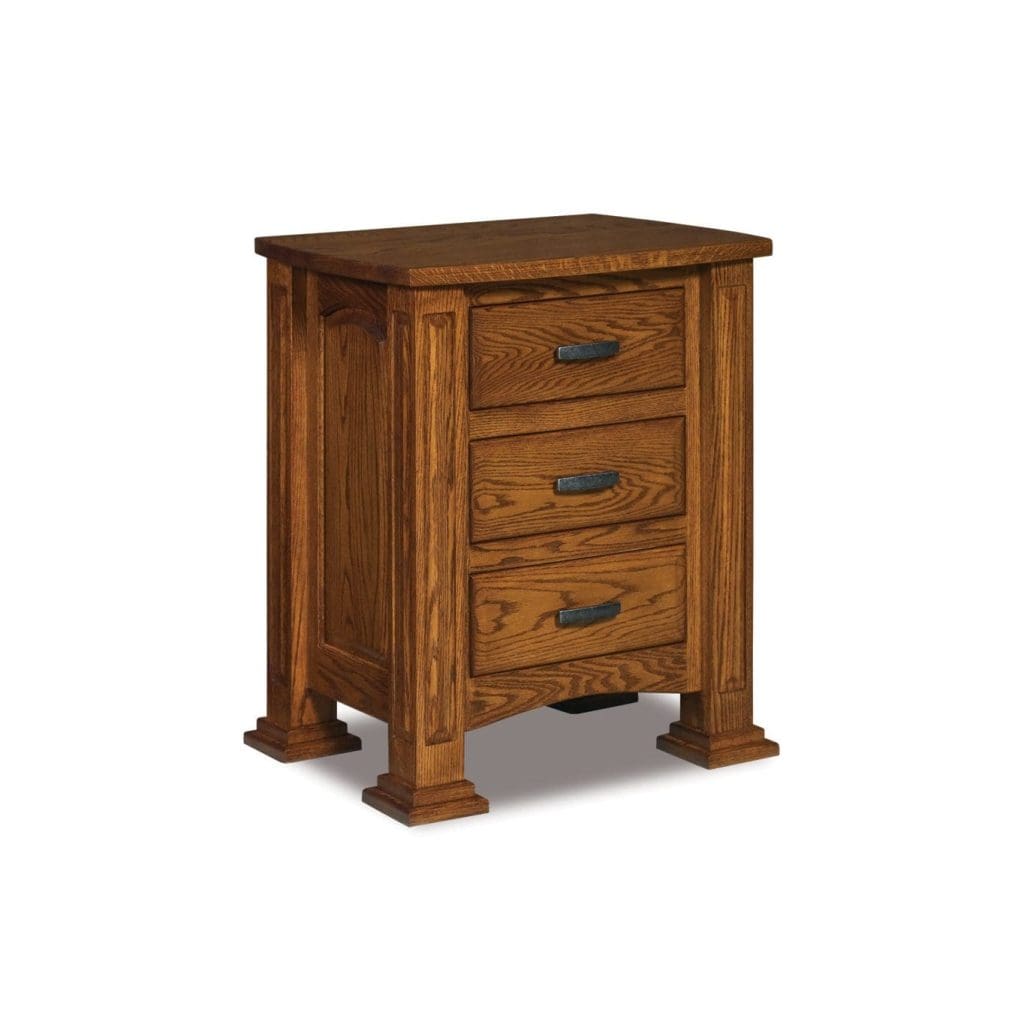 Lexington Three Drawer Nightstand