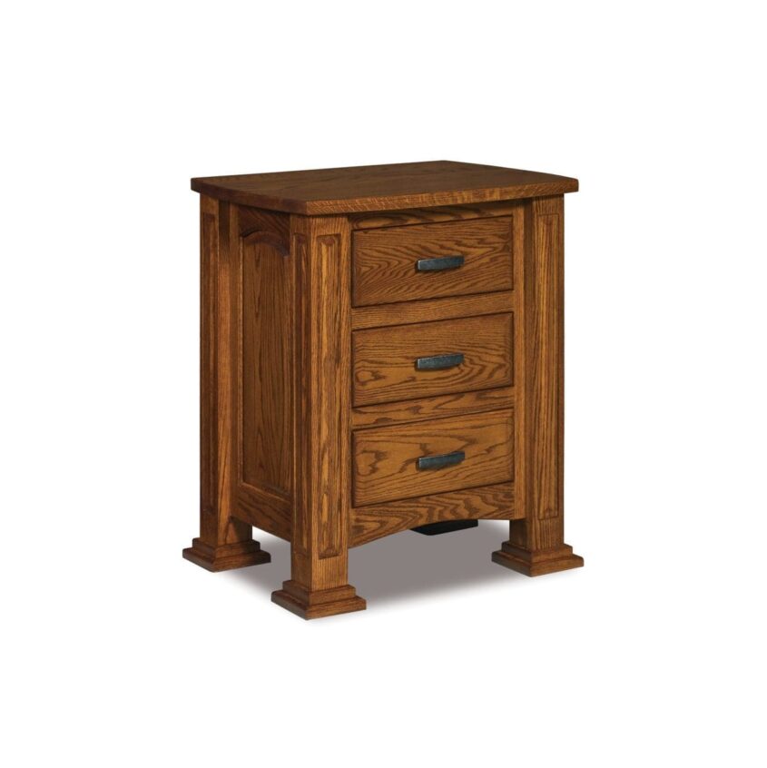 Lexington Three Drawer Nightstand
