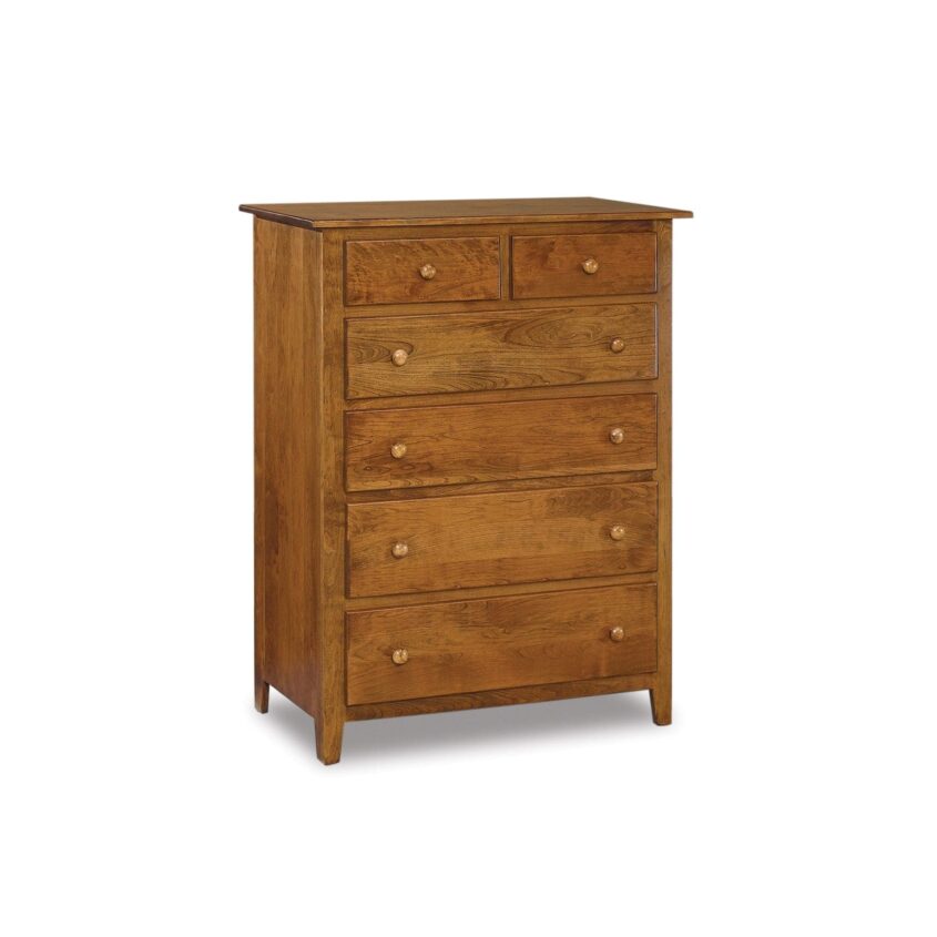 Shaker Six Drawer Chest