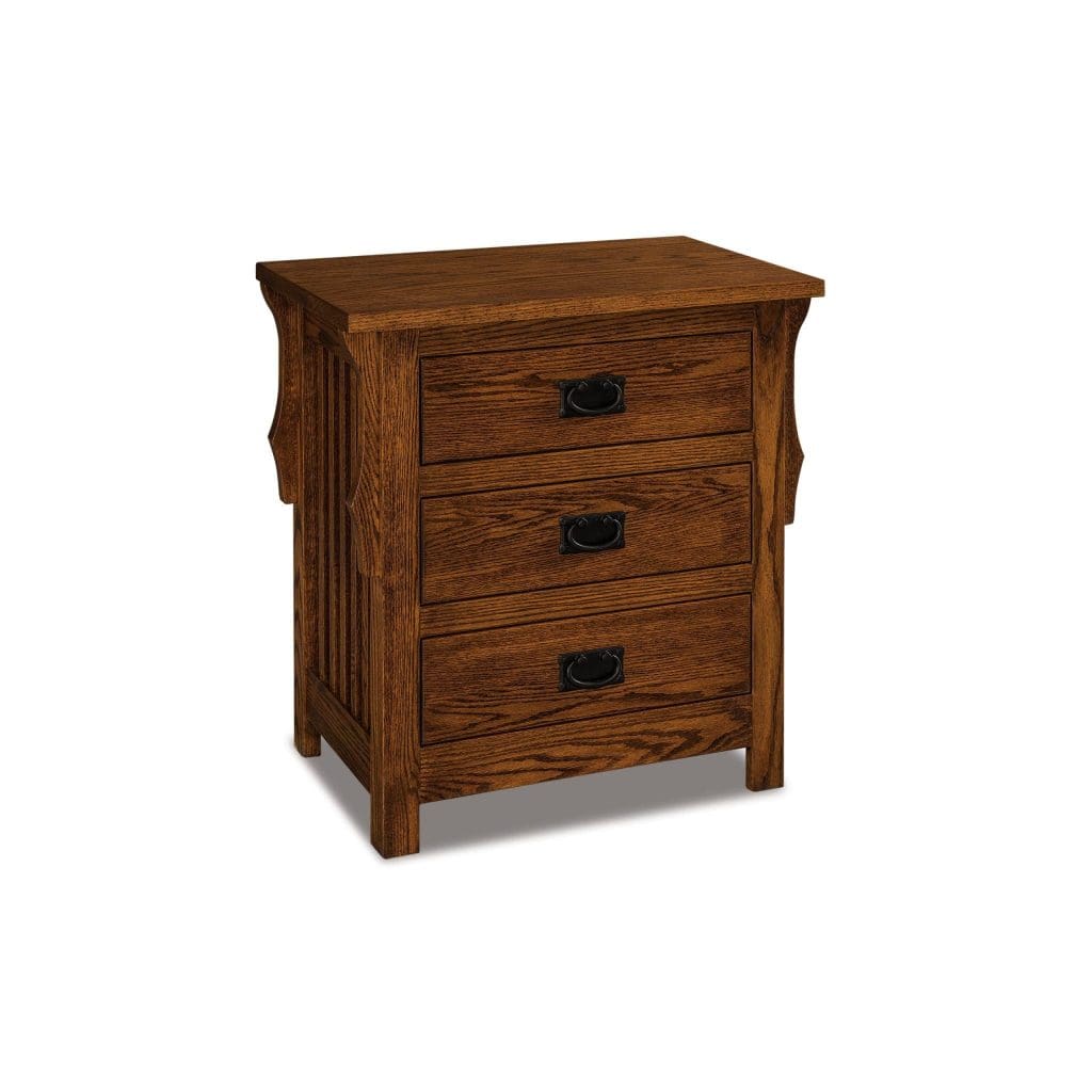 Stick Mission Three Drawer Nightstand
