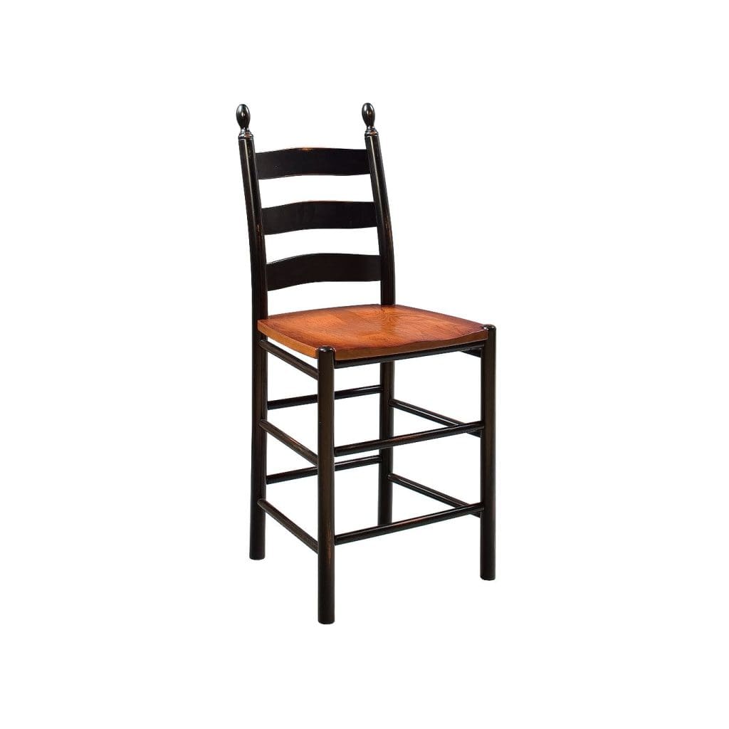 Shaker Ladderback Stool