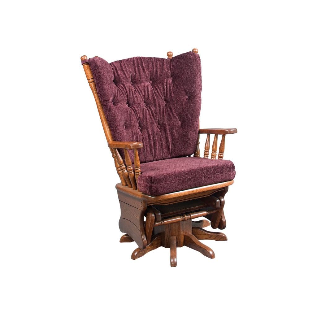 Four Post Swivel Glider Rocker