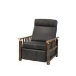 Hickory lodge wall hugger recliner chair