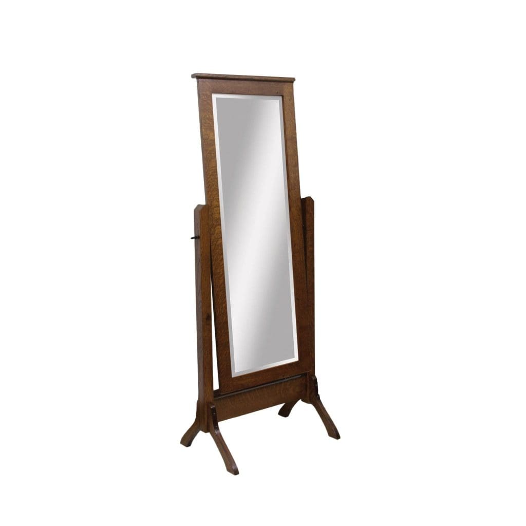 Traditional Shaker Cheval Mirror