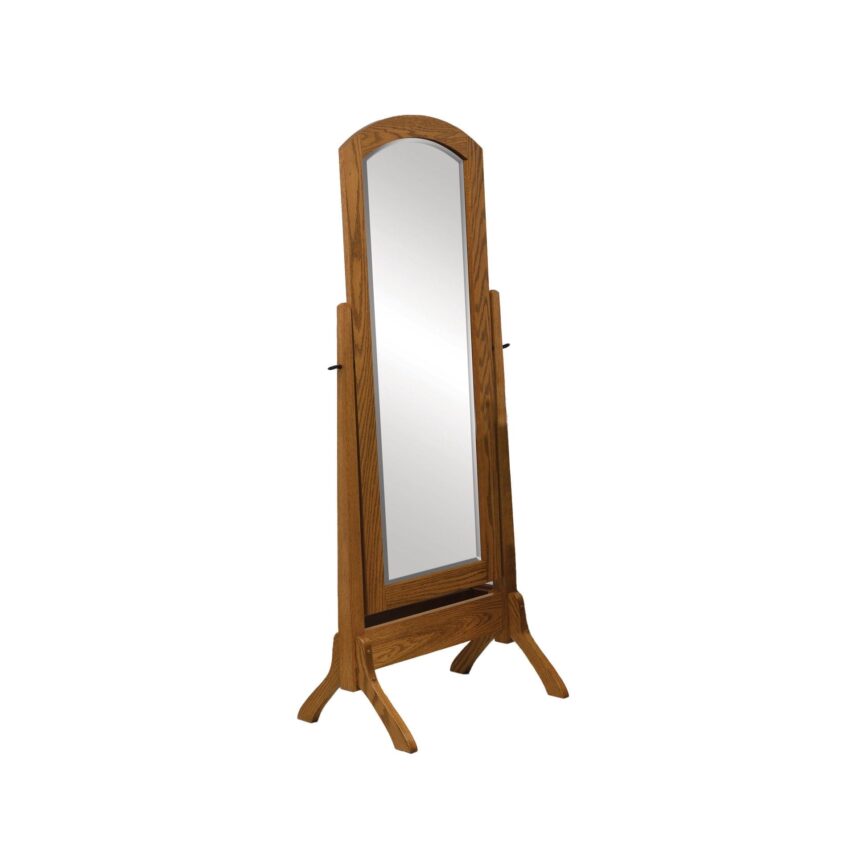 Antique Shaker Cheval Mirror