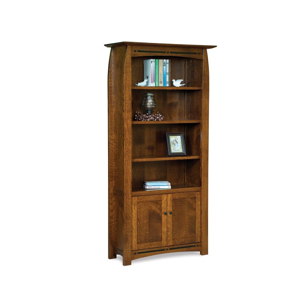 Boulder Creek Bookcase with Doors