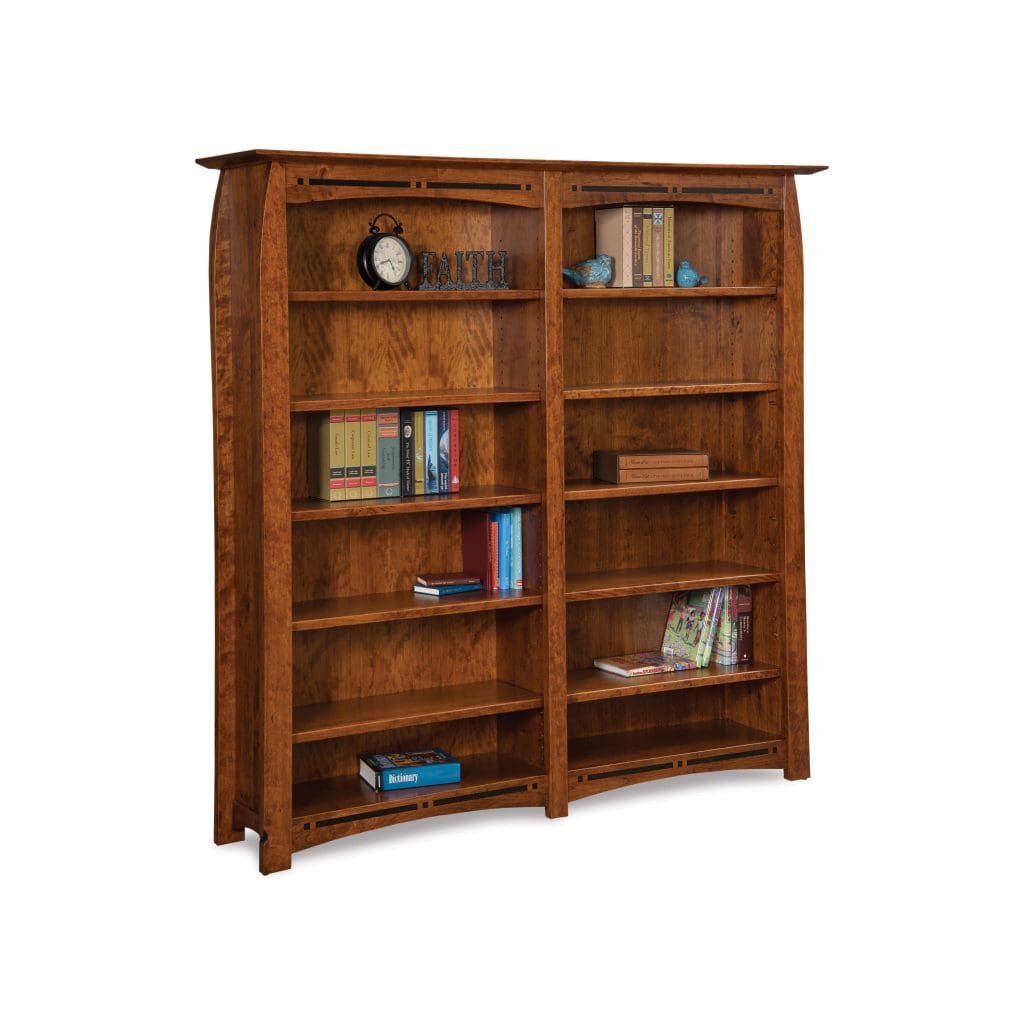 Boulder Creek Double Bookcase
