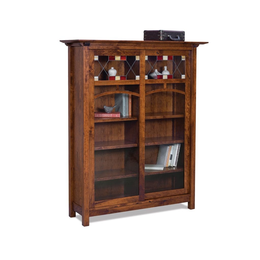 Artesa Eight Shelf, Two Door Bookcase