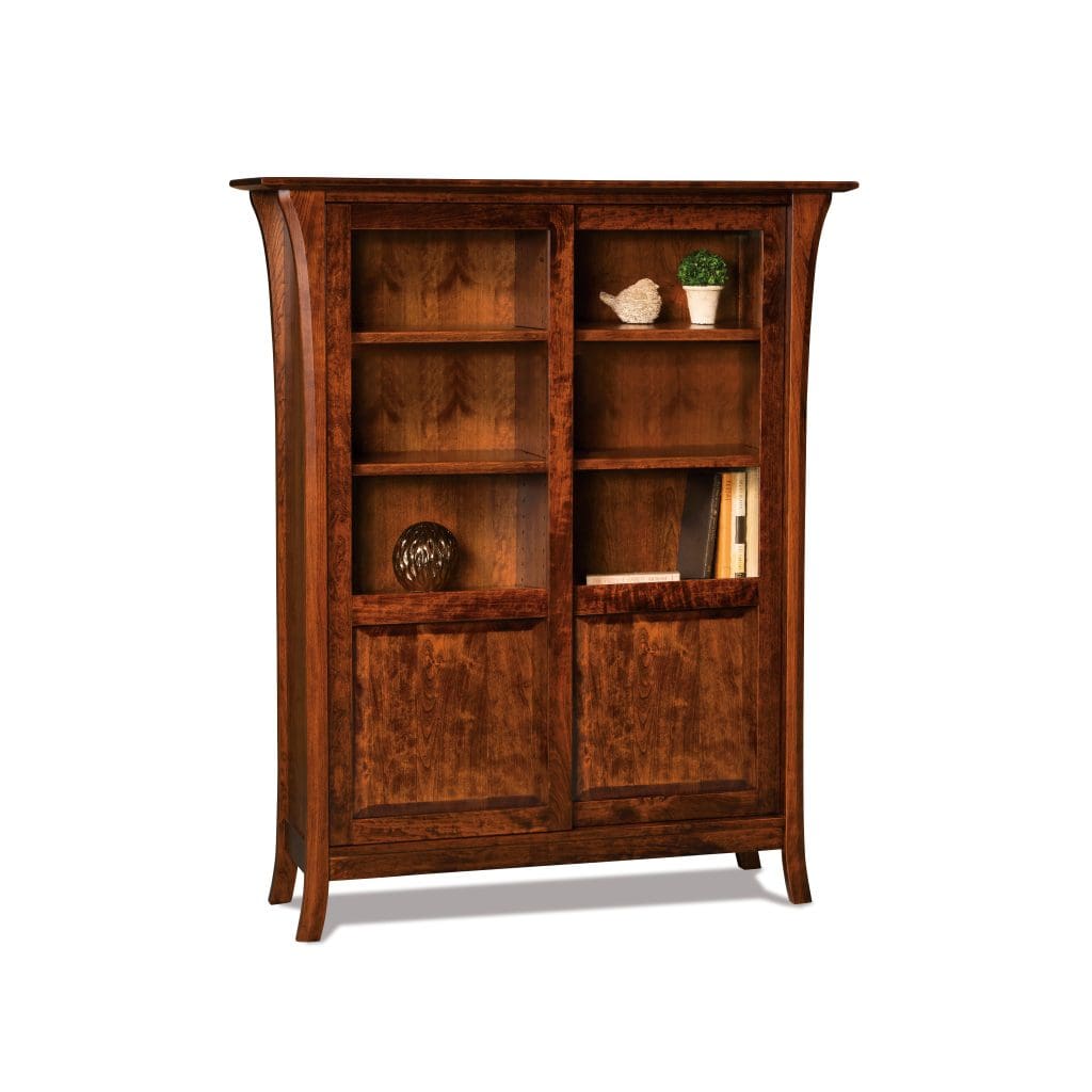 Ensenada Eight Shelf, Two Door Bookcase
