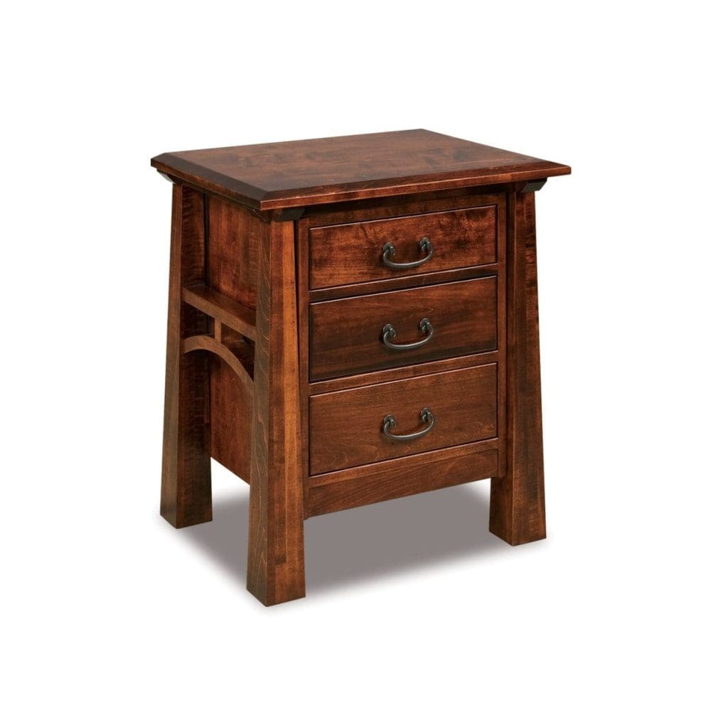 Artesa Three Drawer Nightstand