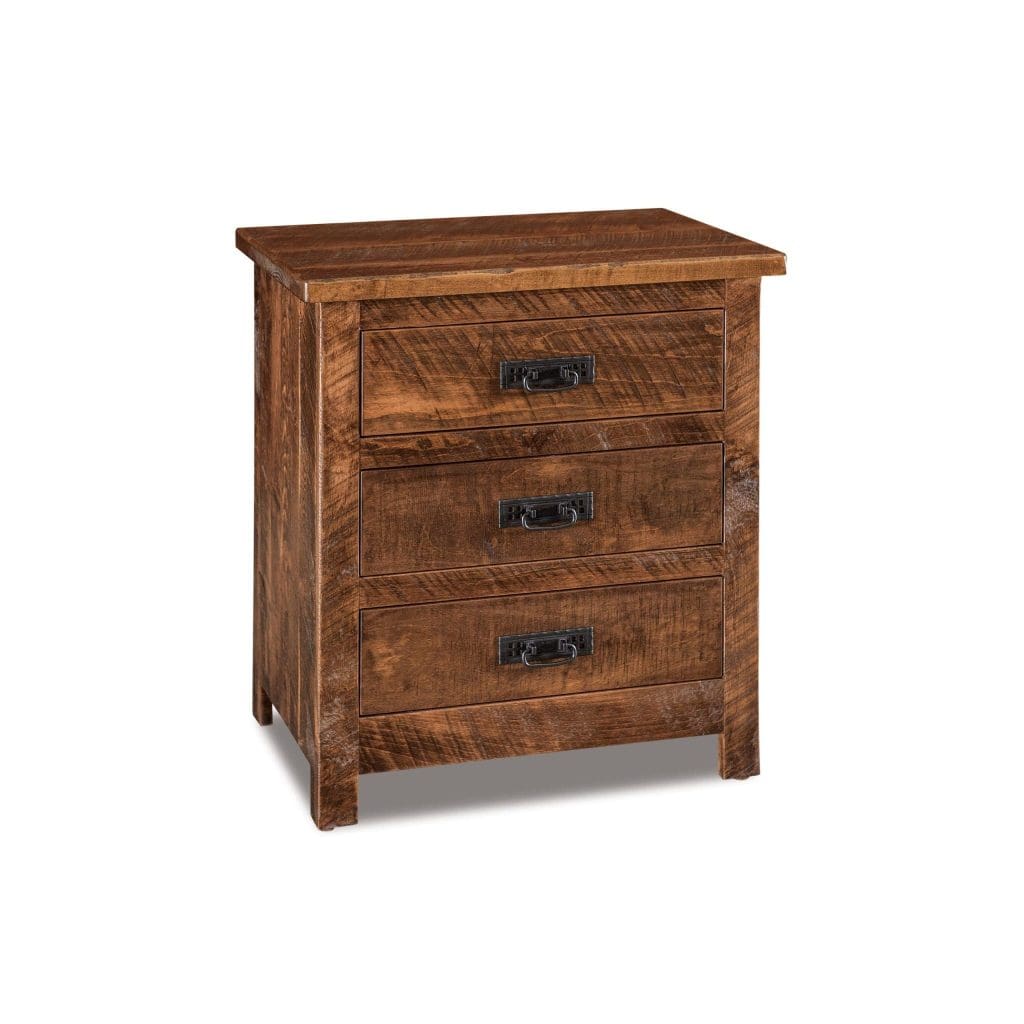 Dumont Three Drawer Nightstand