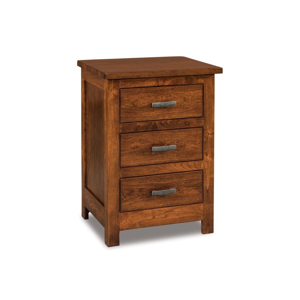 Flush Mission Three Drawer Nightstand