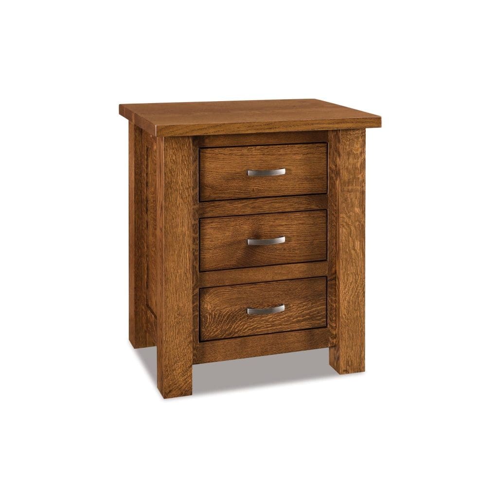 Heidi Three Drawer Nightstand