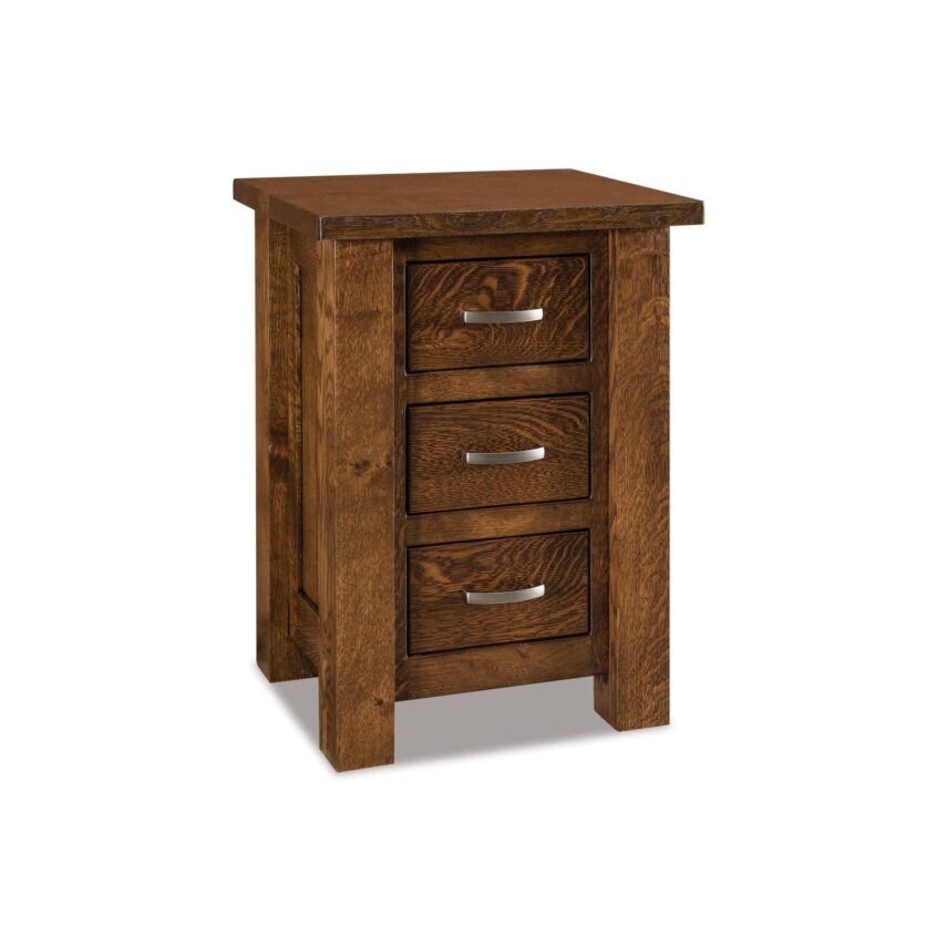 Heidi Three Drawer Nightstand