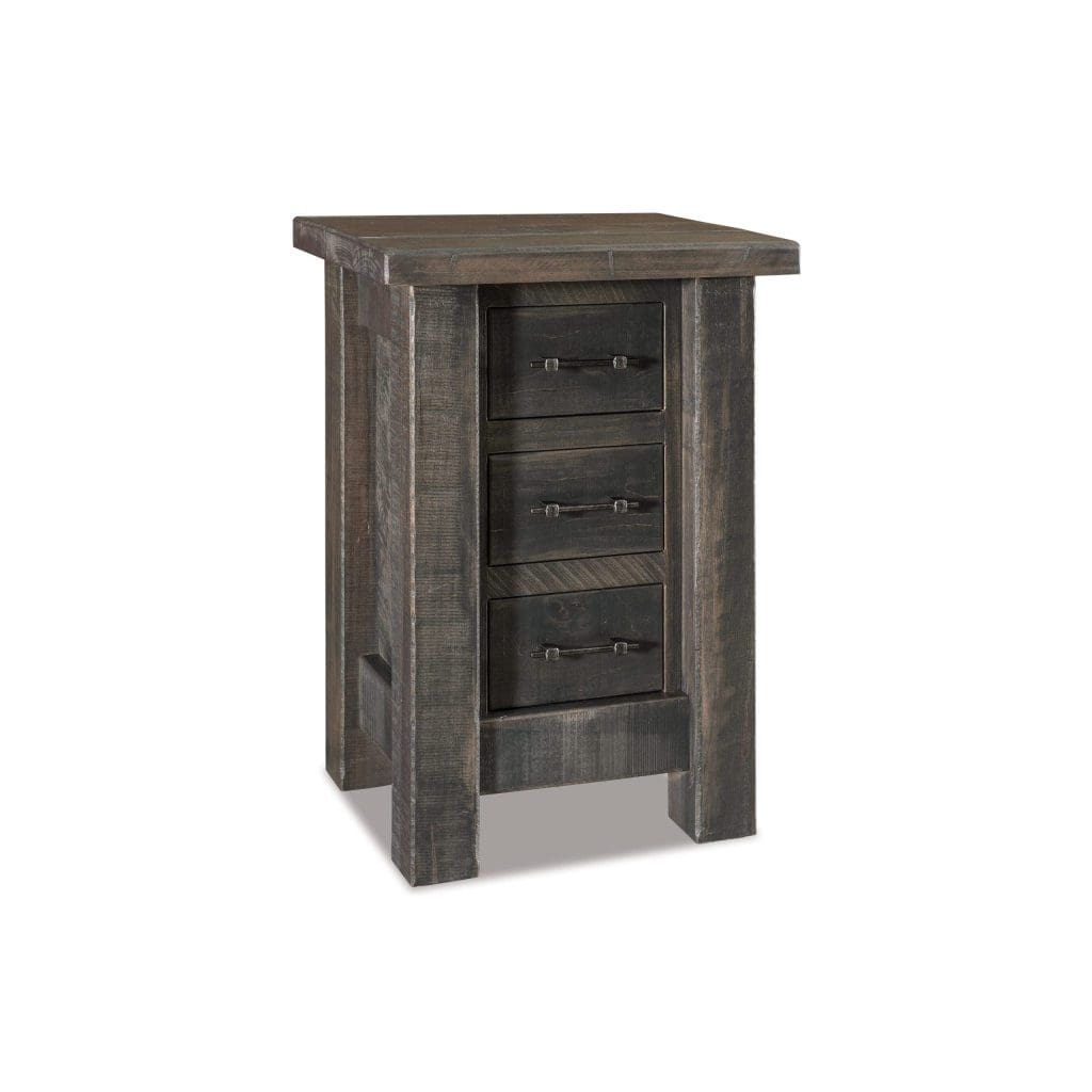 Houston Three Drawer Nightstand